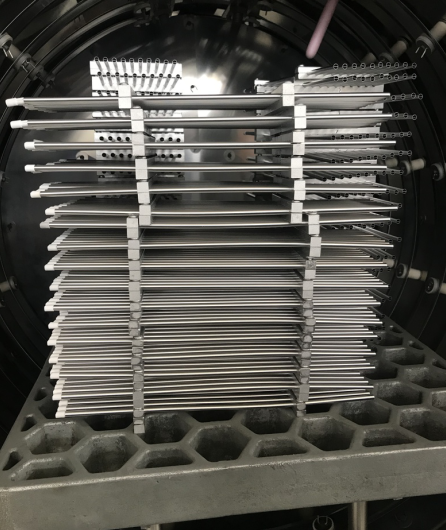 溫州CZG-50高溫釬焊爐產品出爐